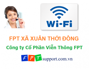 đăng ký internet fpt xã xuân thới đông