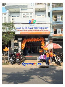 khai trương văn phòng fpt hóc môn 2/2018